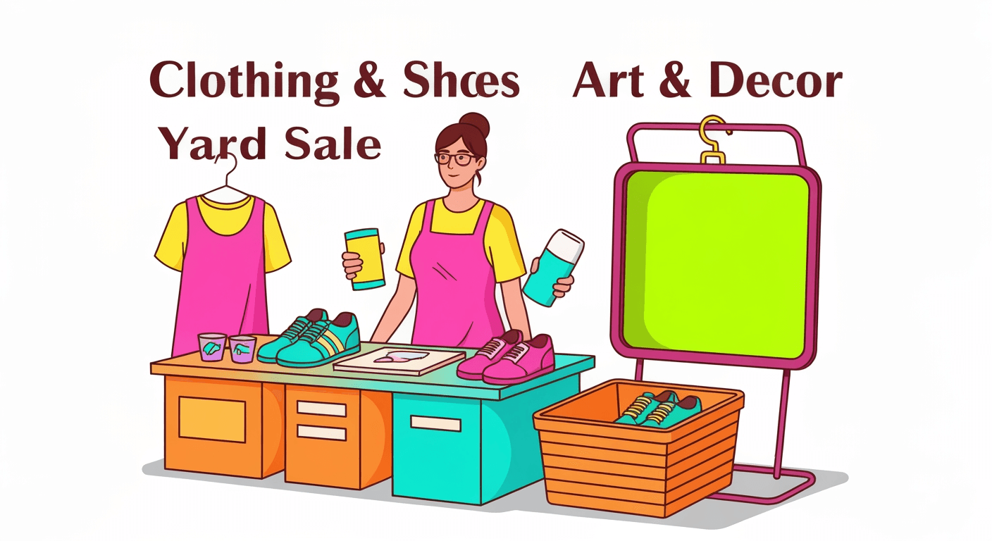 AI-generated illustration of a church sale