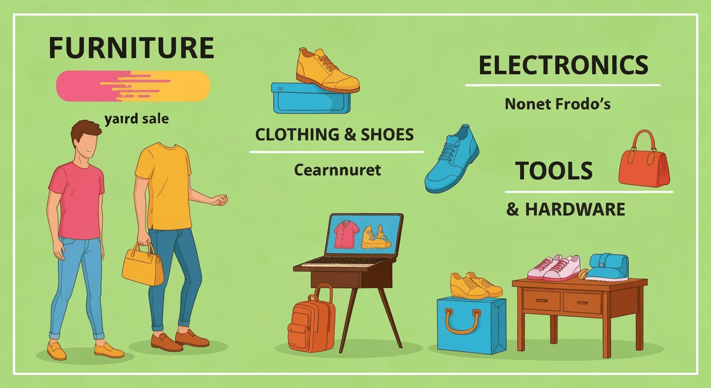 AI-generated illustration of a church sale