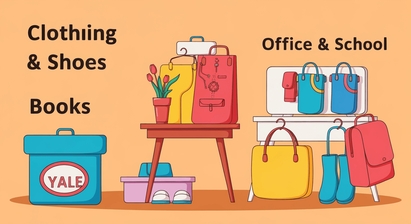 AI-generated illustration of a community sale