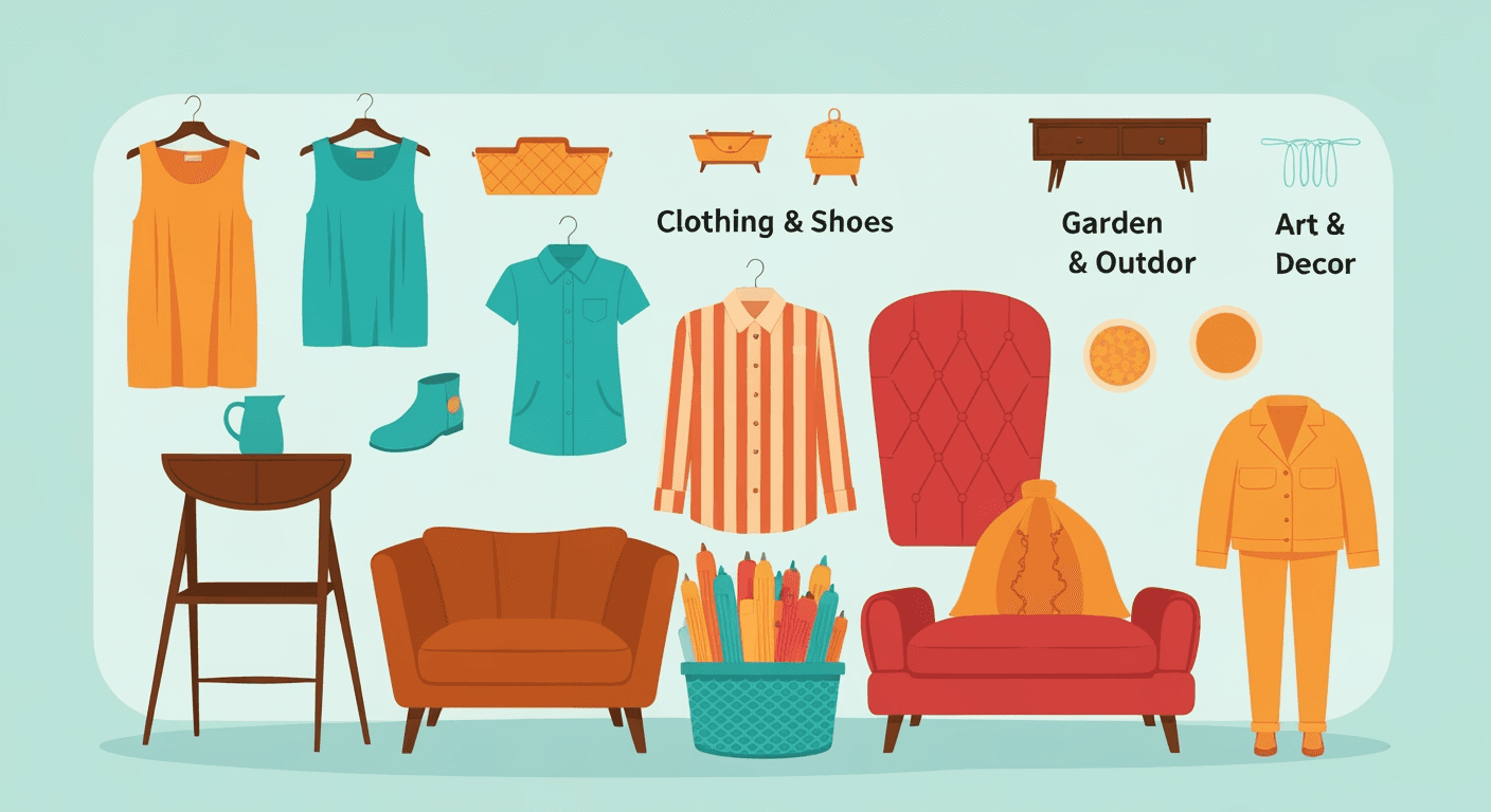 AI-generated illustration of a church sale