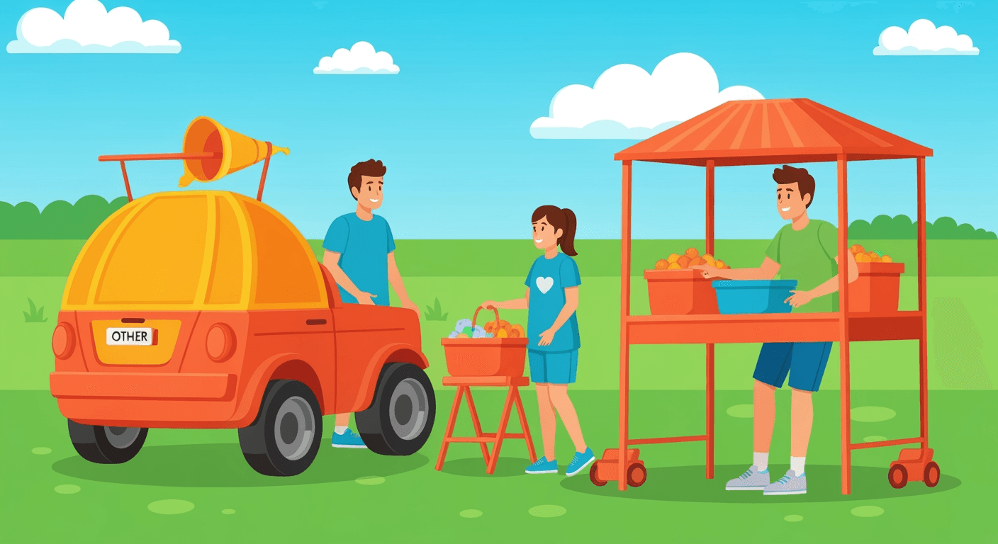 AI-generated illustration of a multi-family sale