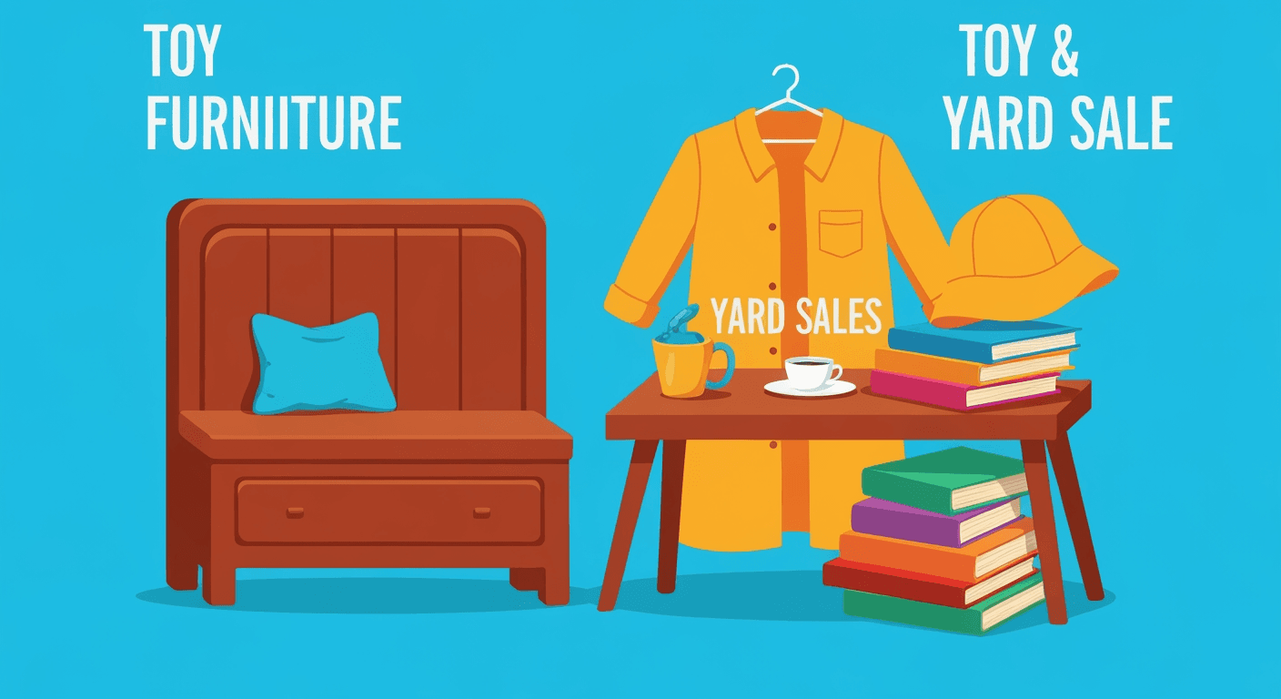 AI-generated illustration of a sale