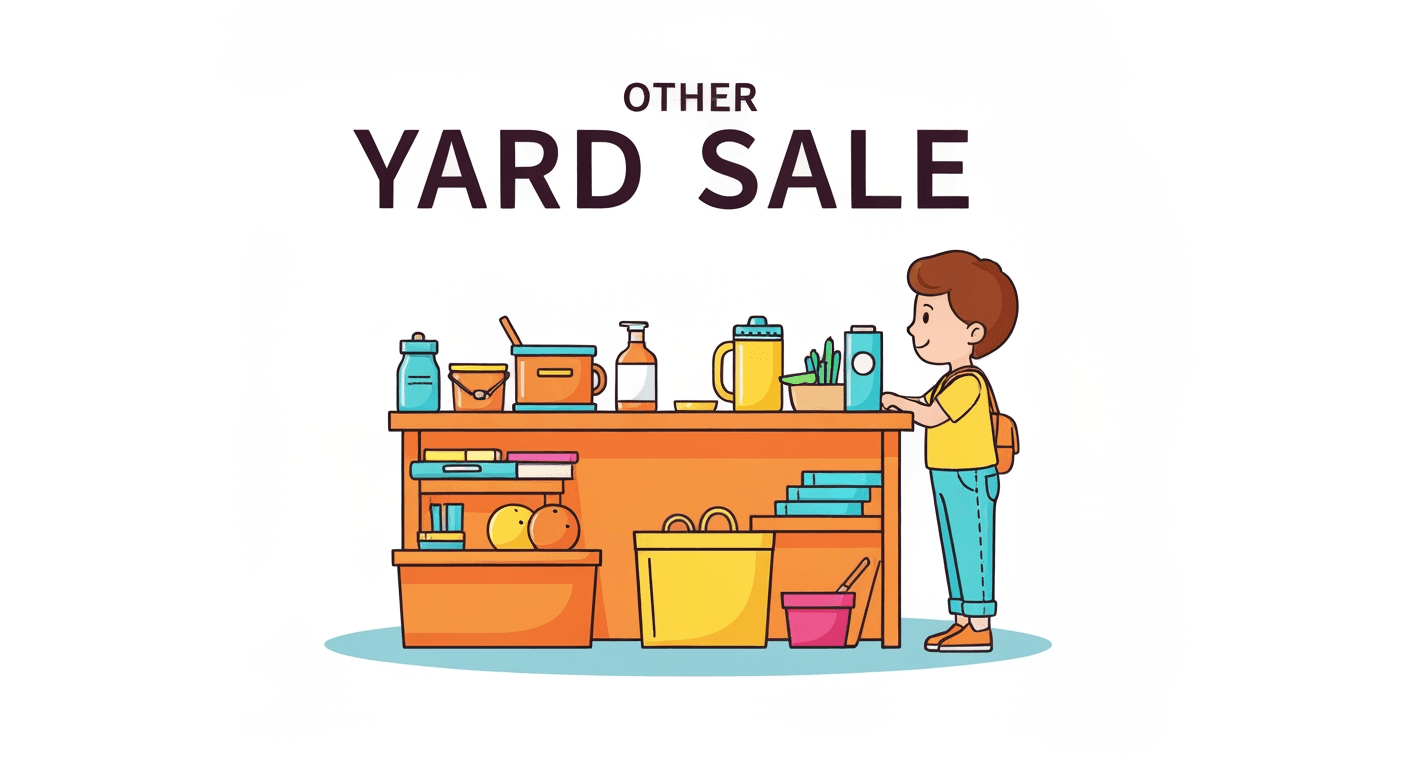 AI-generated illustration of a church sale