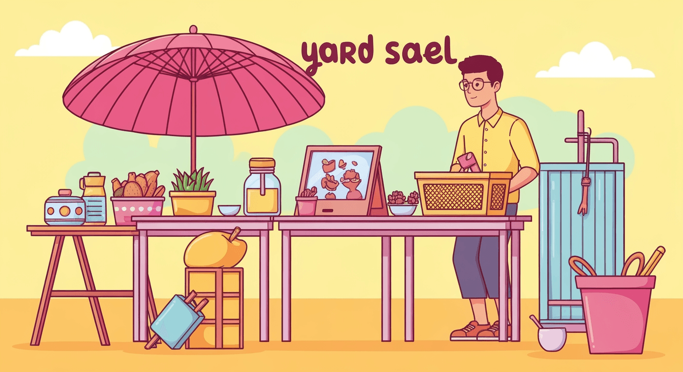 AI-generated illustration of a sale