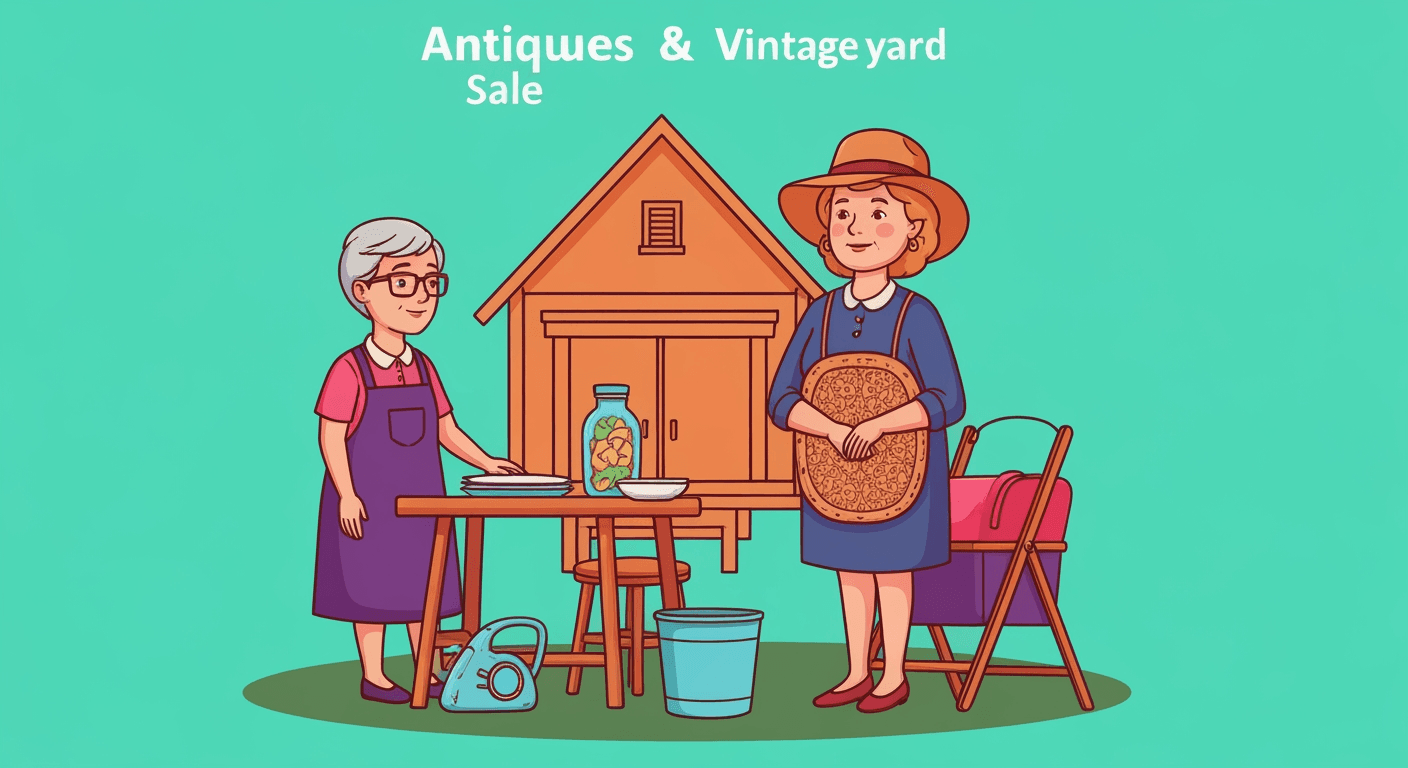 AI-generated illustration of a sale