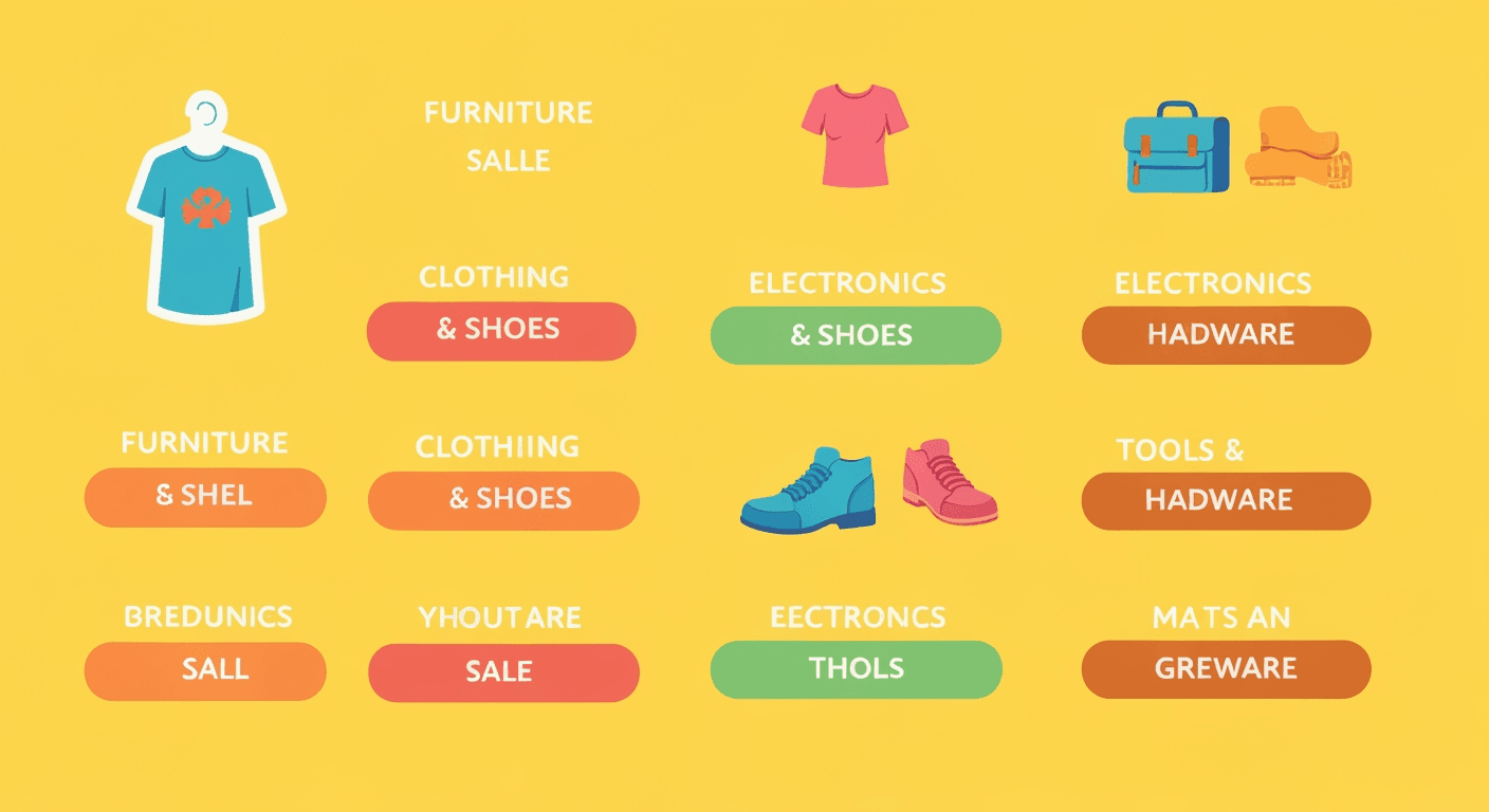 AI-generated illustration of a church sale