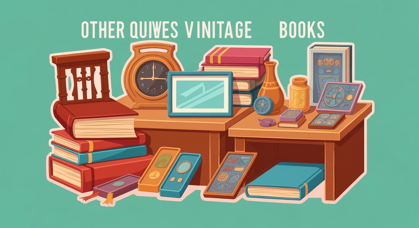 AI-generated illustration of a estate sale