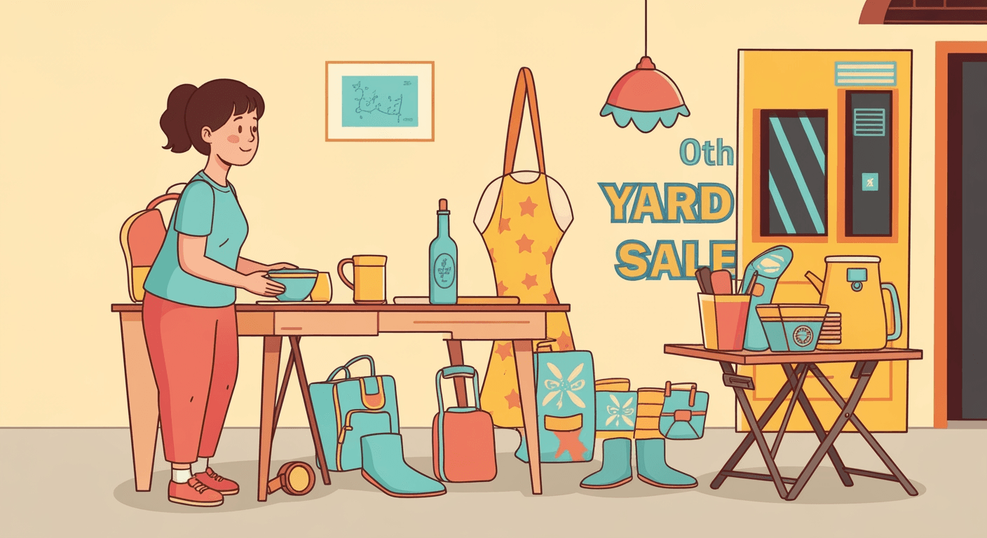 AI-generated illustration of a sale