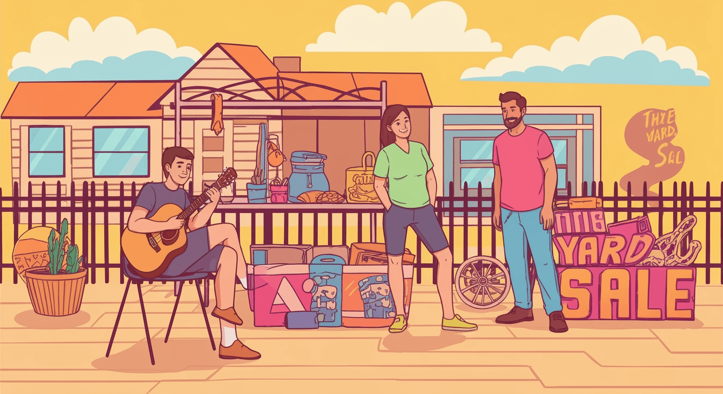 AI-generated illustration of a multi-family sale