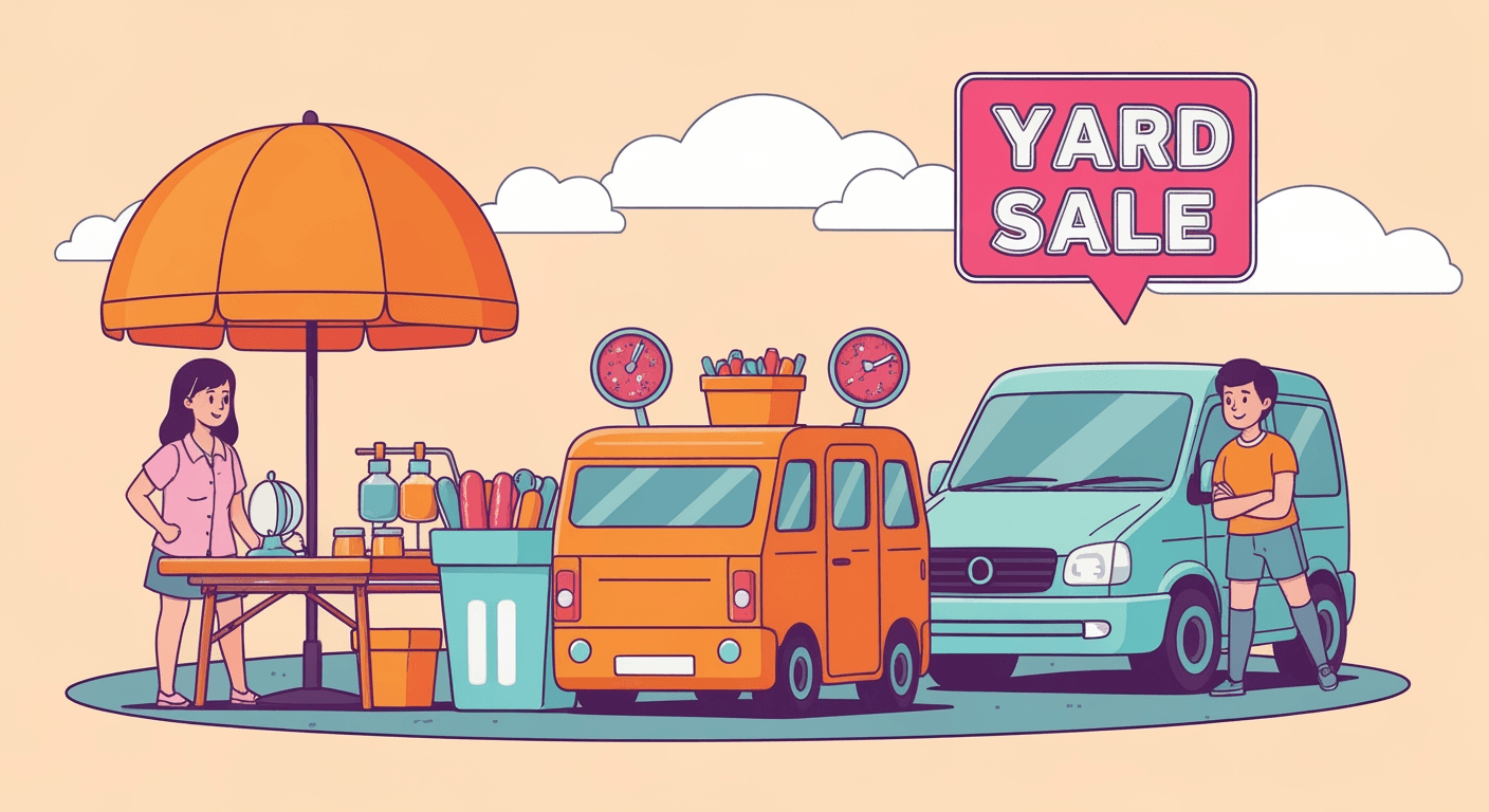 AI-generated illustration of a sale