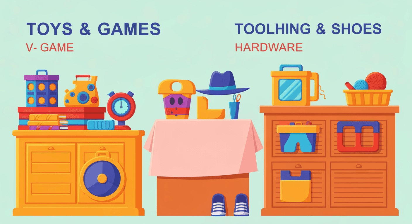 AI-generated illustration of a community sale