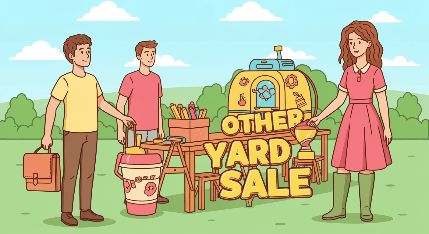 AI-generated illustration of a sale