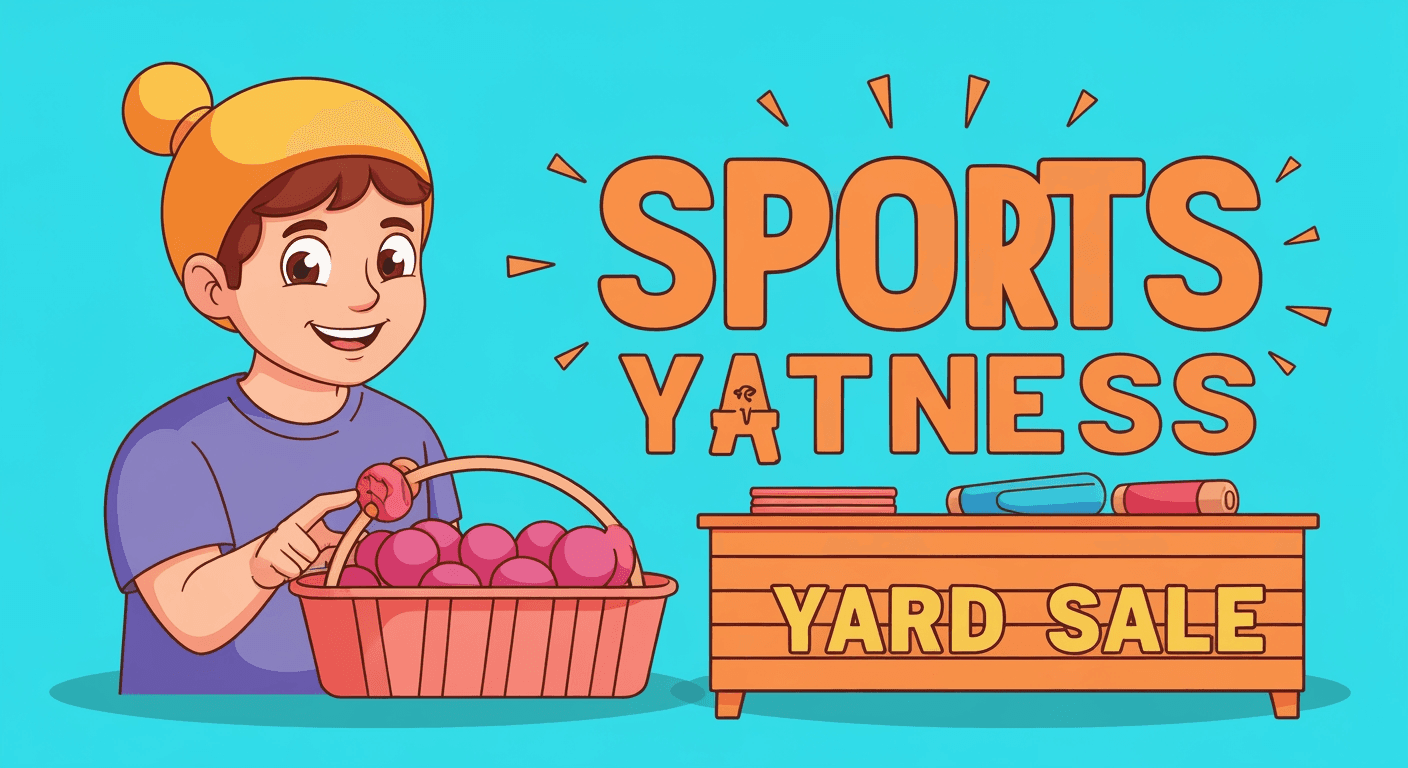 AI-generated illustration of a estate sale