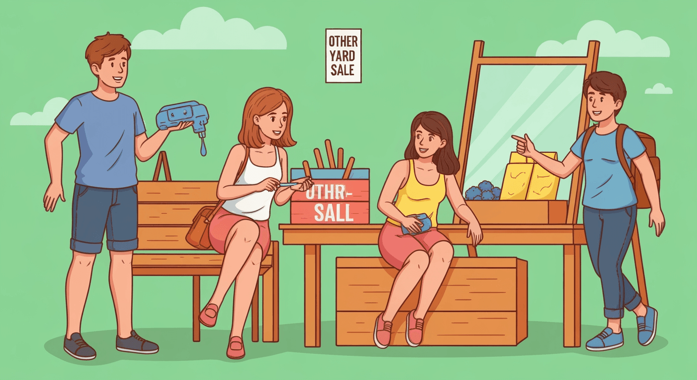 AI-generated illustration of a multi-family sale