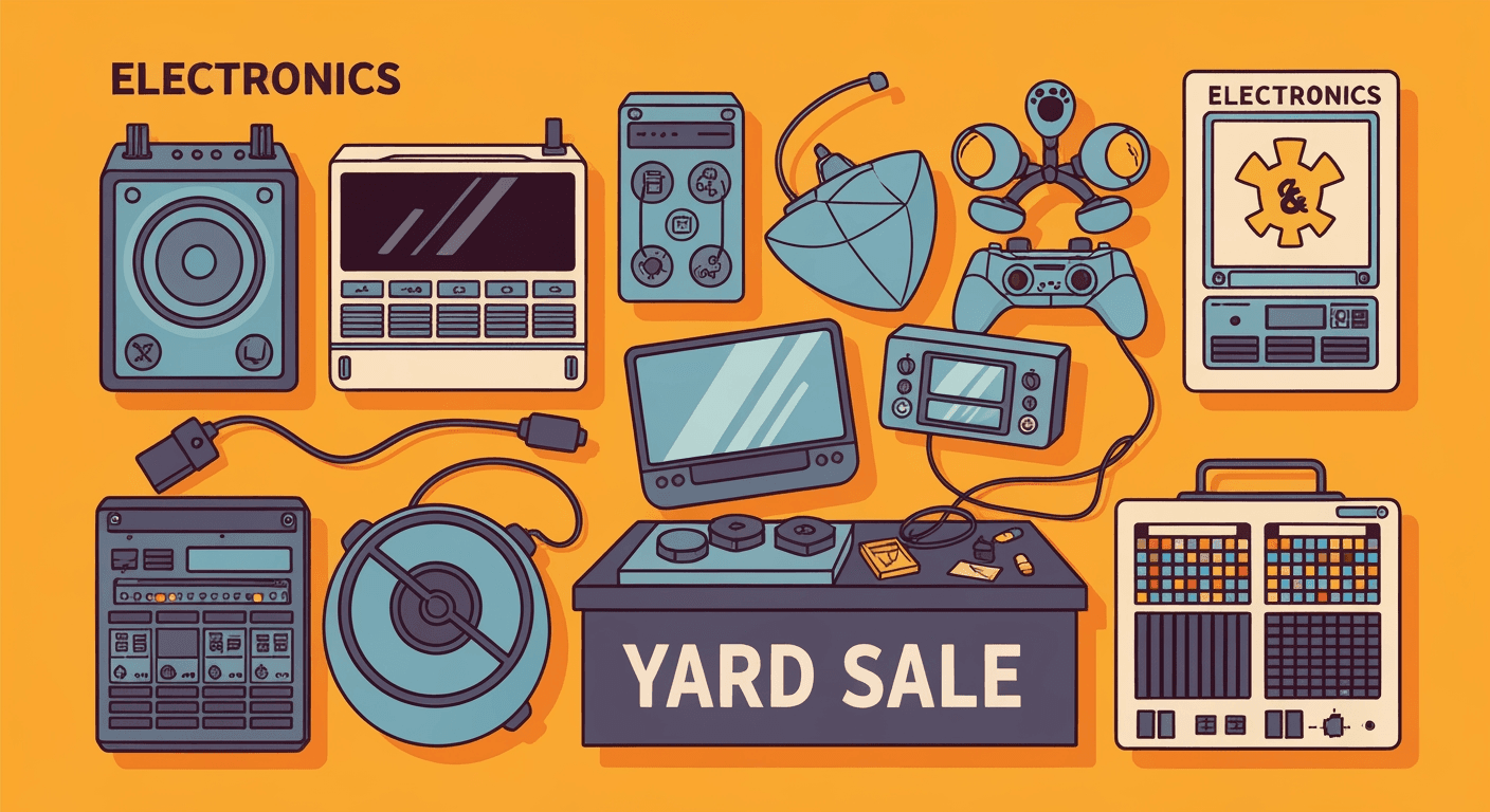 AI-generated illustration of a community sale