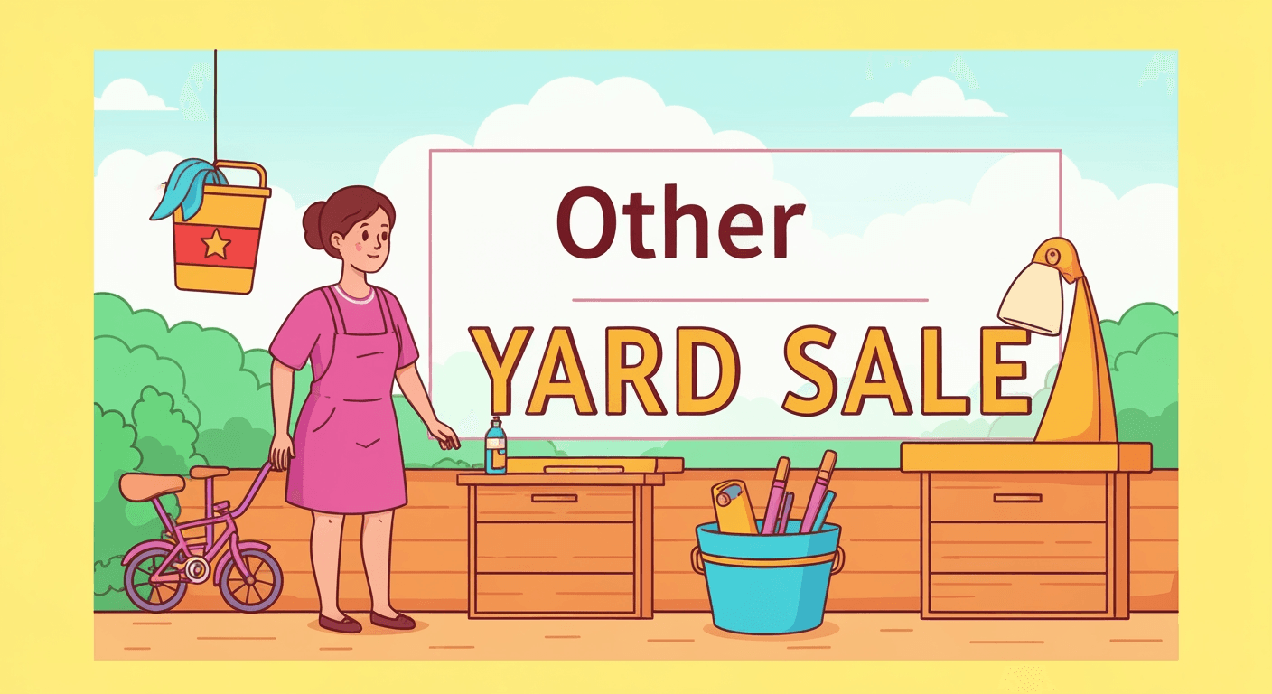 AI-generated illustration of a sale