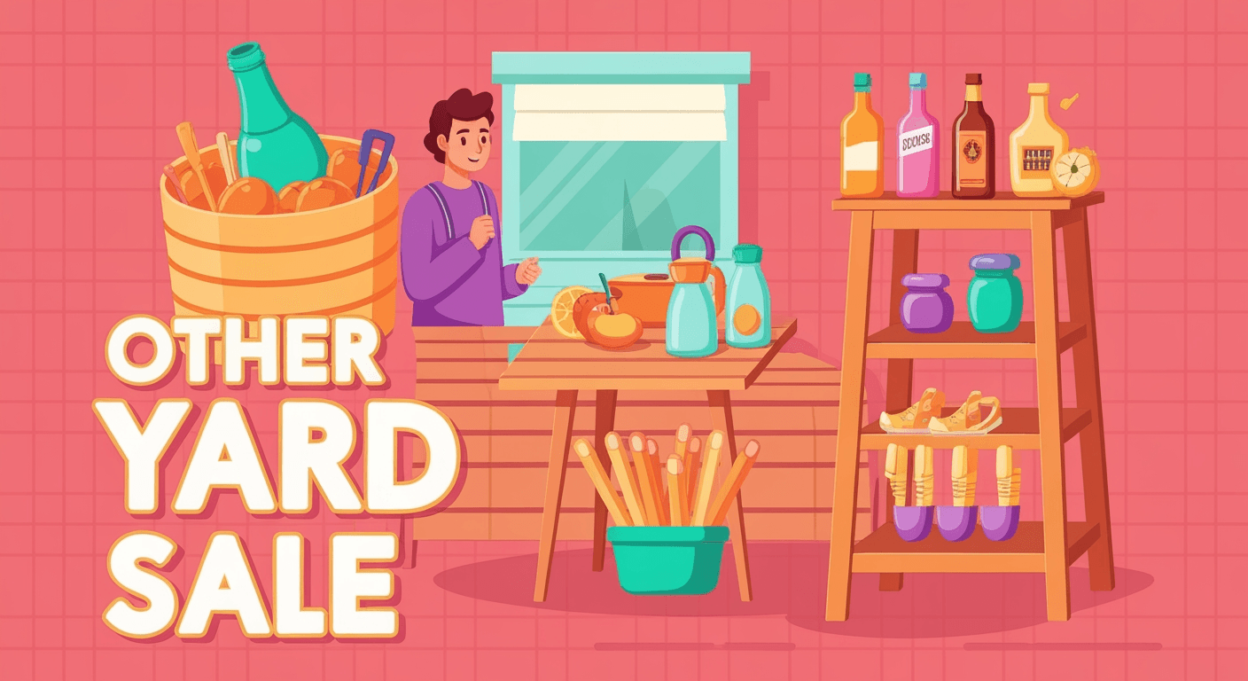 AI-generated illustration of a church sale