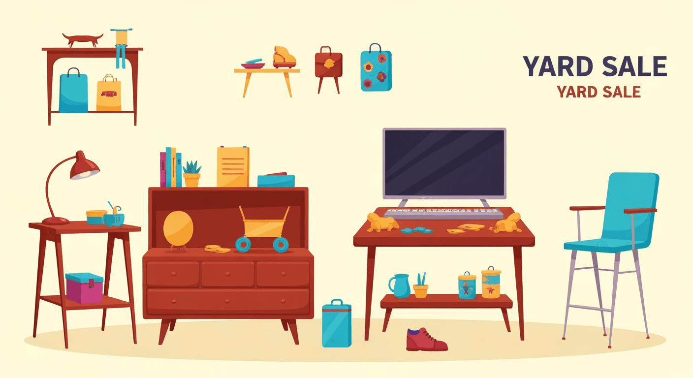 AI-generated illustration of a sale