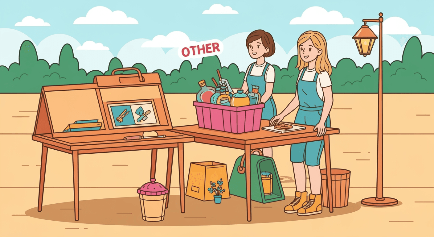 AI-generated illustration of a sale