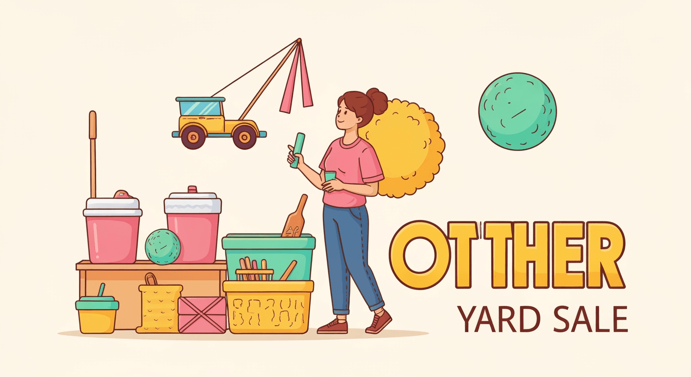 AI-generated illustration of a sale