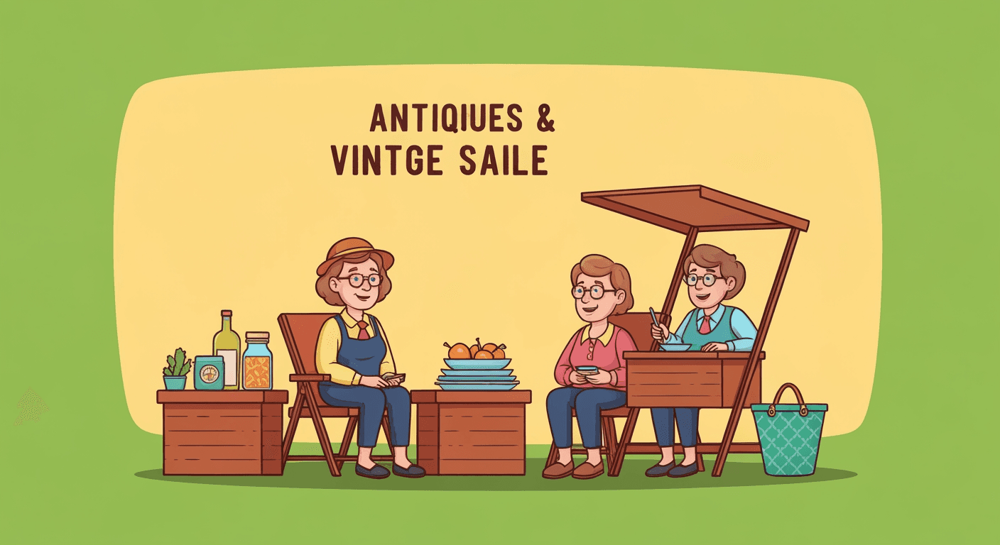 AI-generated illustration of a sale