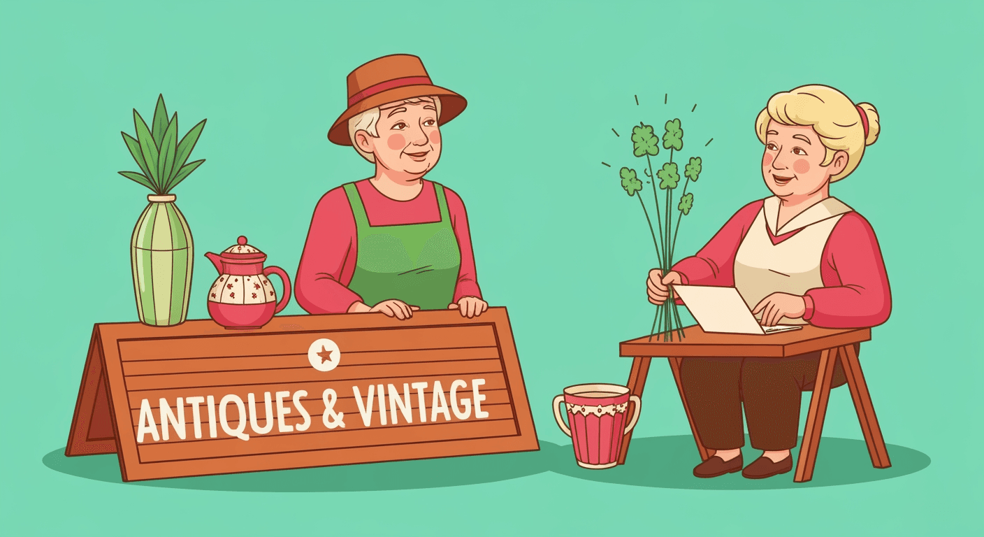 AI-generated illustration of a sale