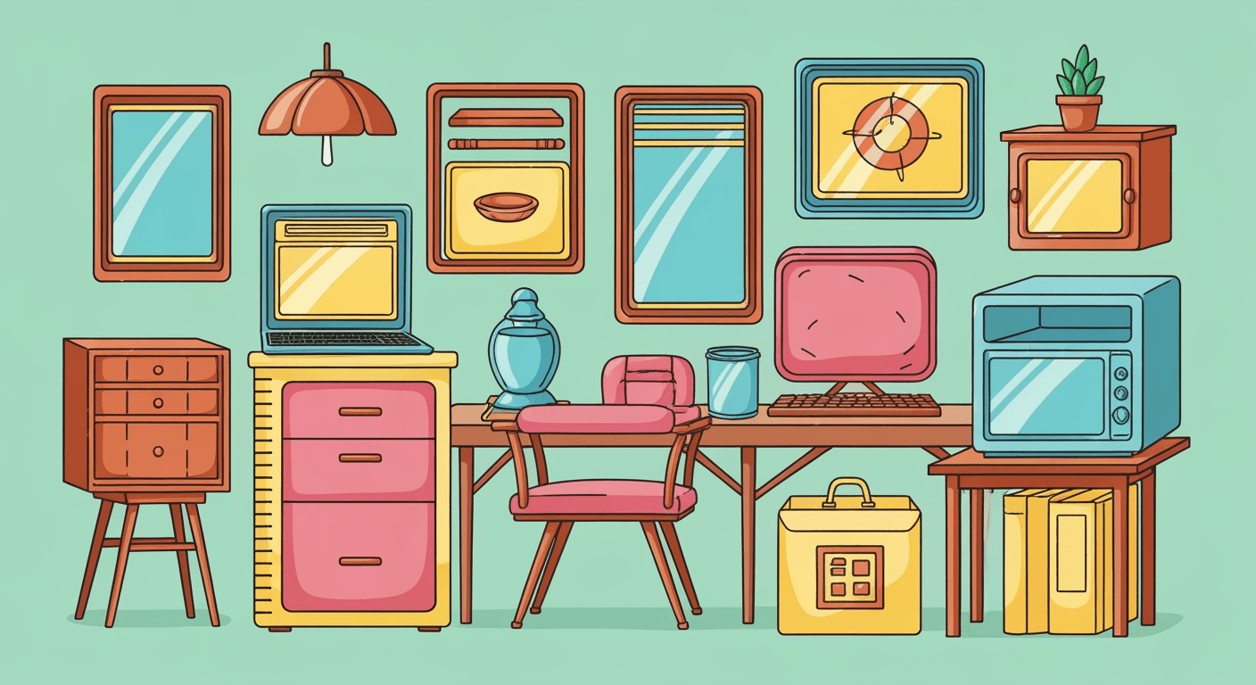 AI-generated illustration of a sale