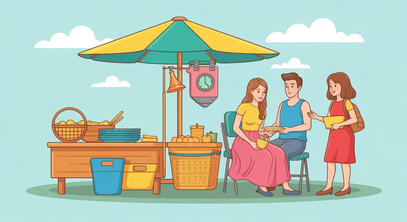 AI-generated illustration of a multi-family sale