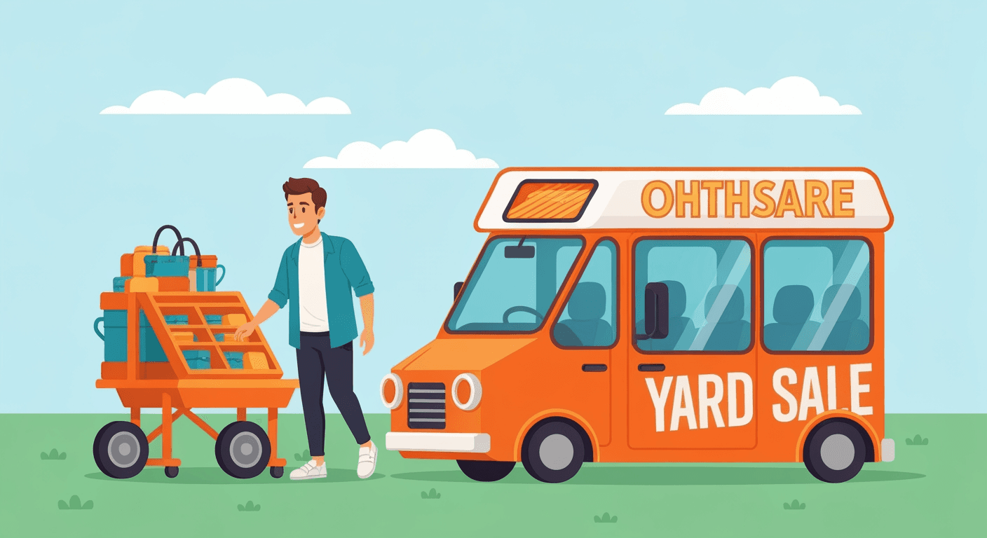 AI-generated illustration of a sale