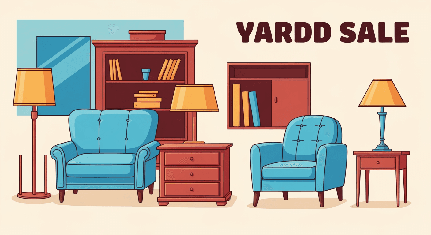 AI-generated illustration of a sale