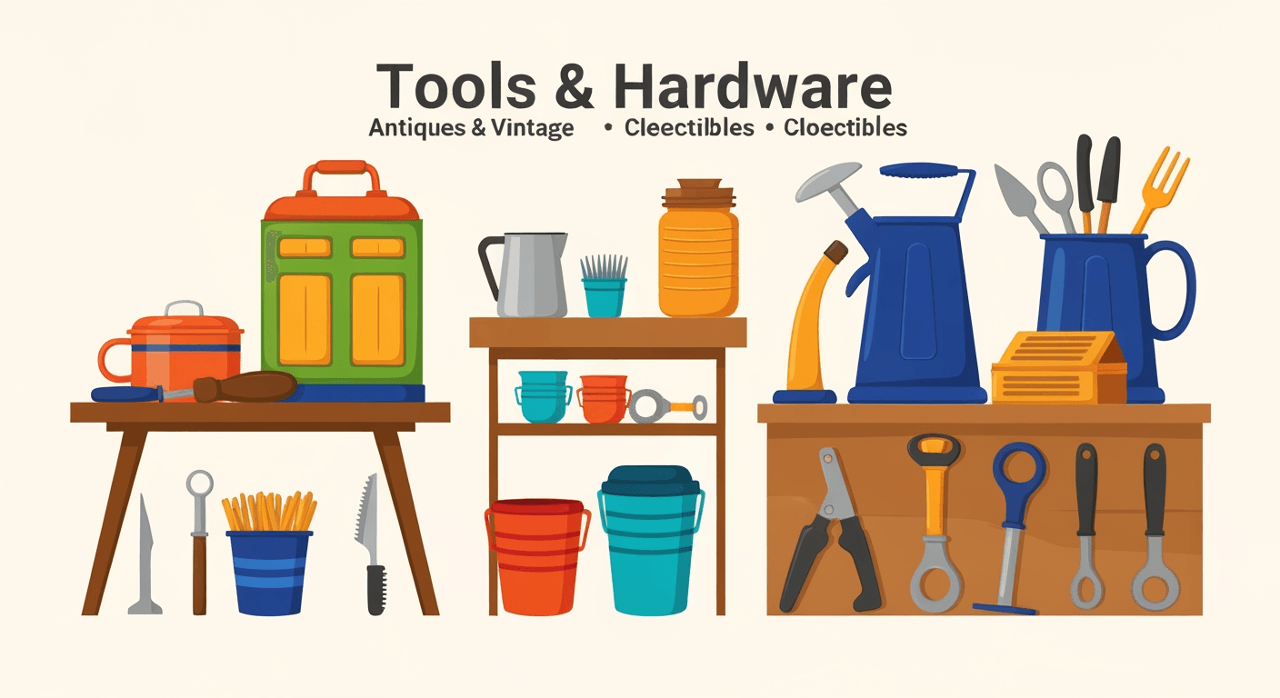 AI-generated illustration of a estate sale