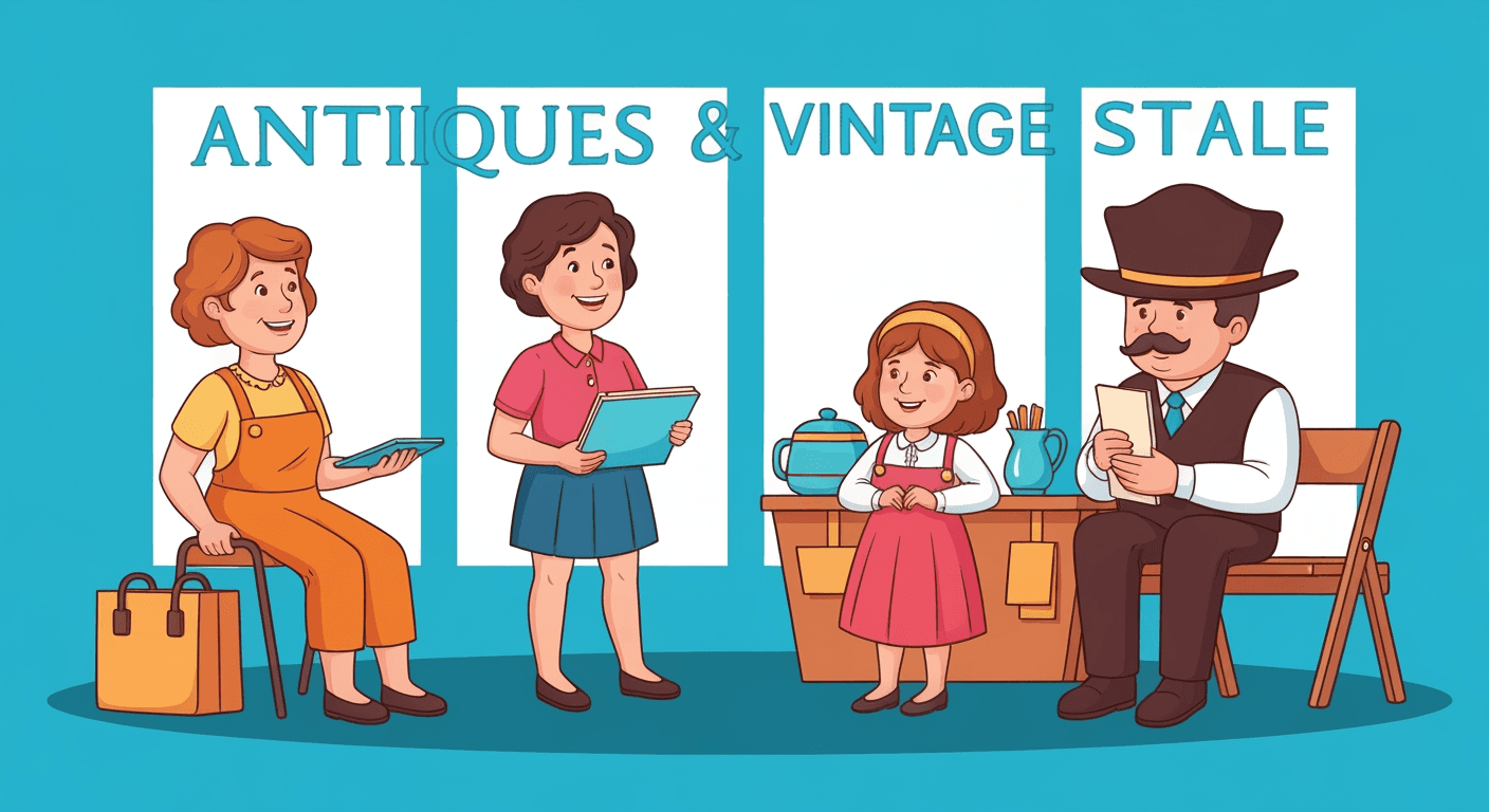 AI-generated illustration of a sale