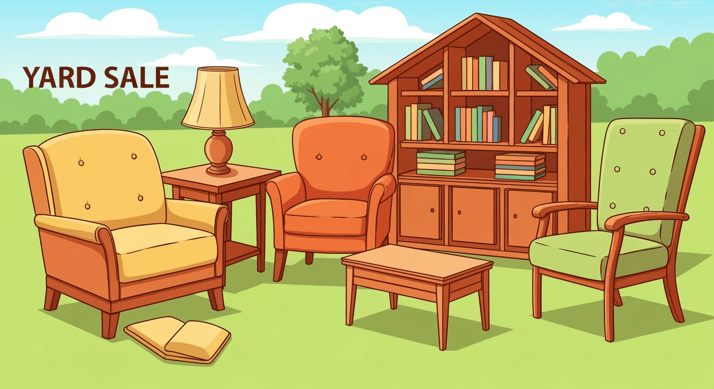 AI-generated illustration of a sale