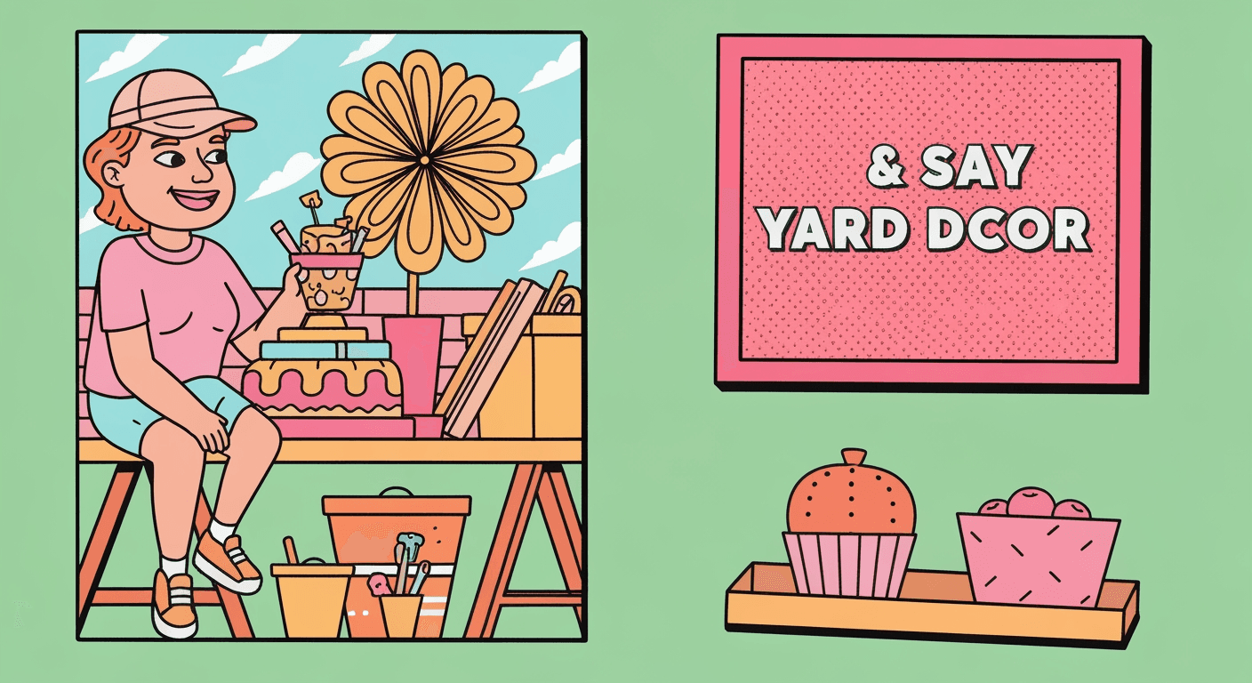 AI-generated illustration of a estate sale