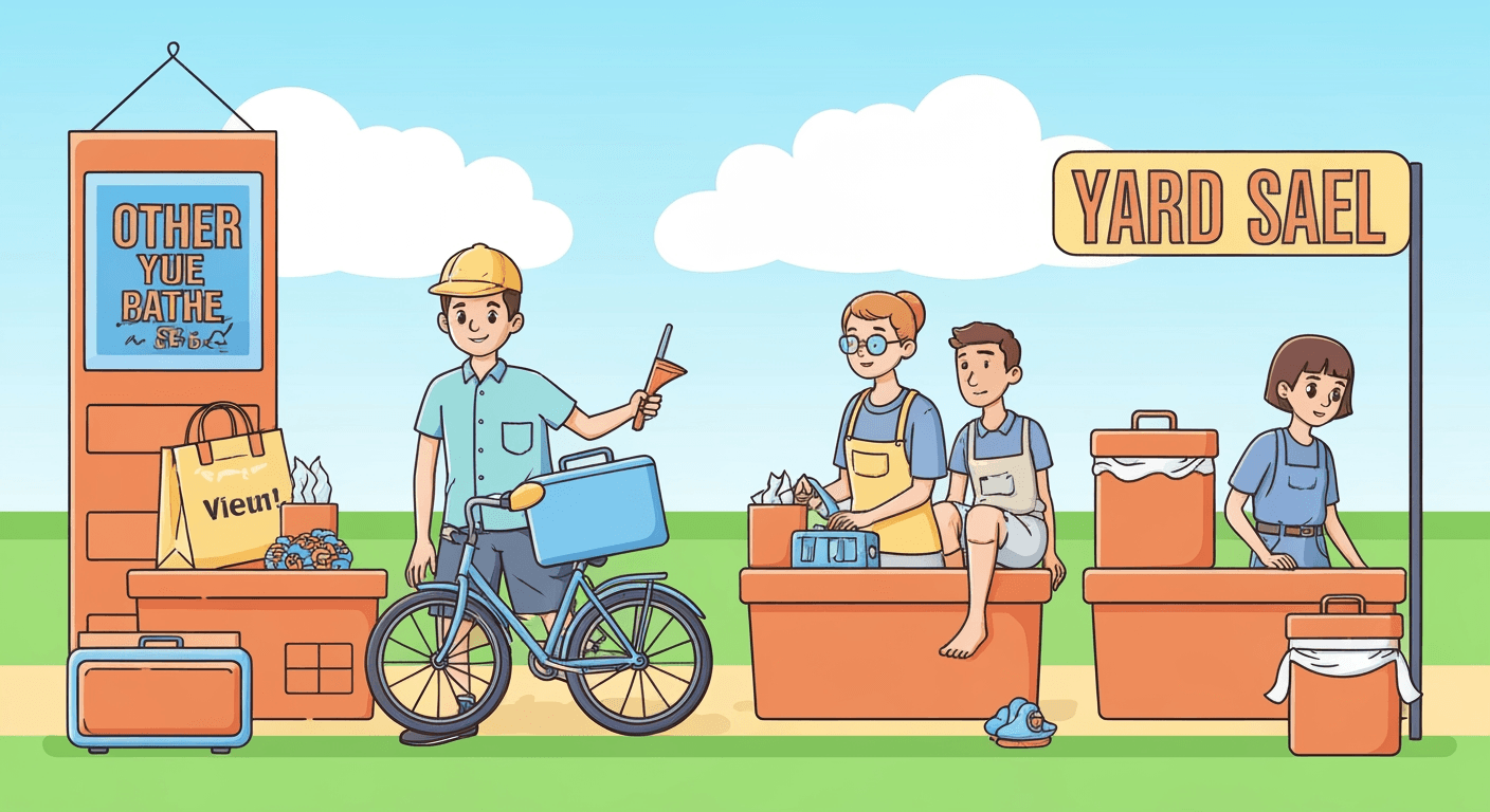 AI-generated illustration of a sale