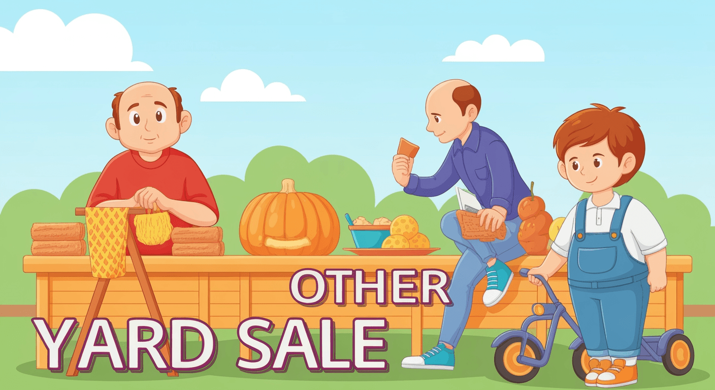 AI-generated illustration of a sale