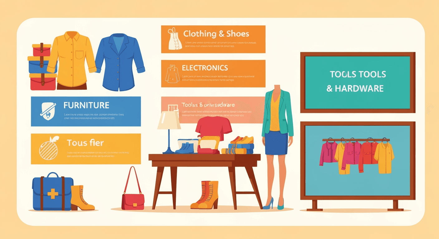 AI-generated illustration of a sale