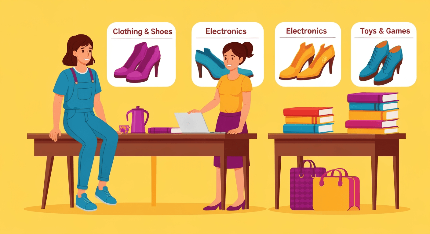 AI-generated illustration of a church sale