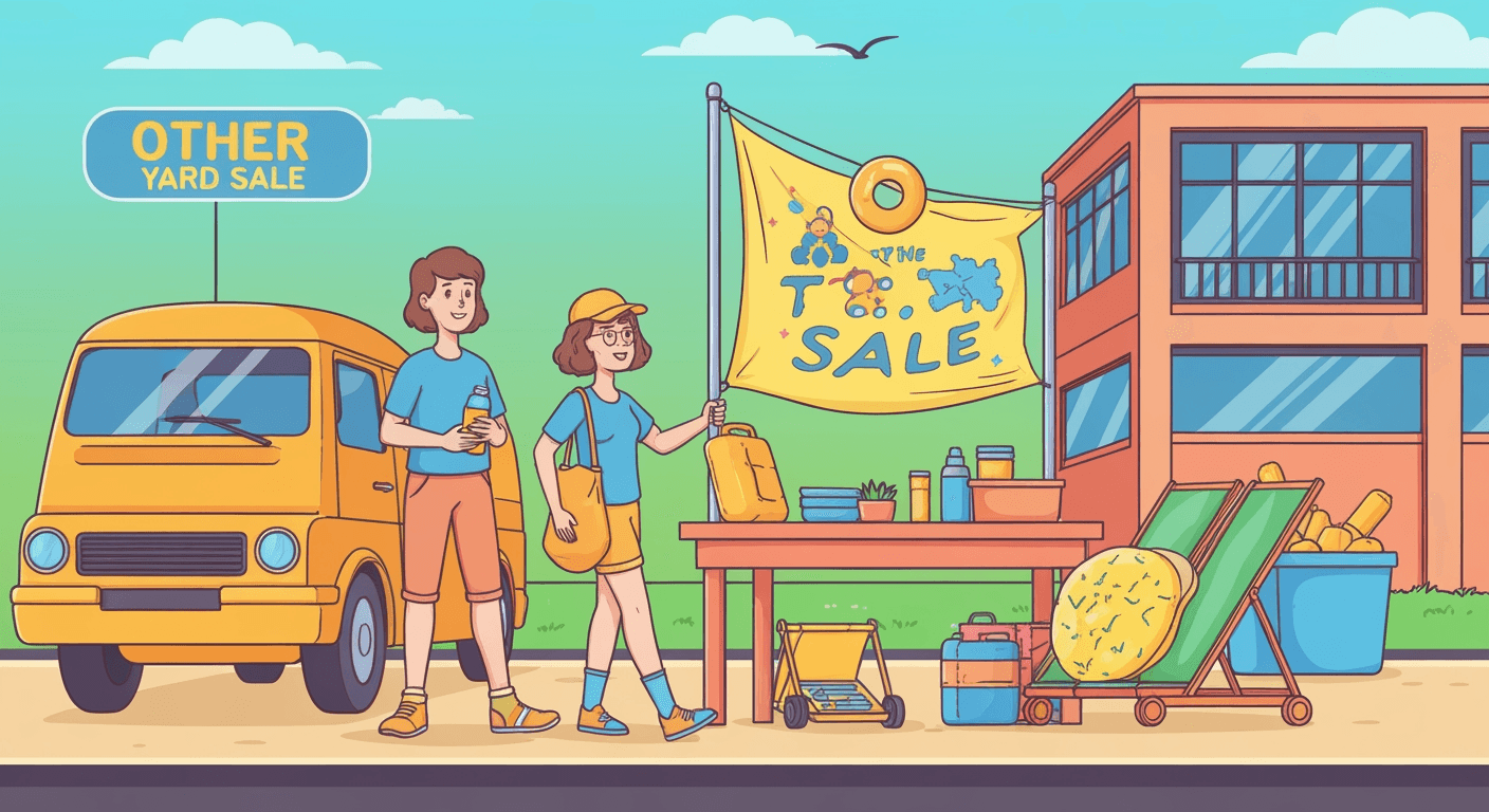 AI-generated illustration of a multi-family sale