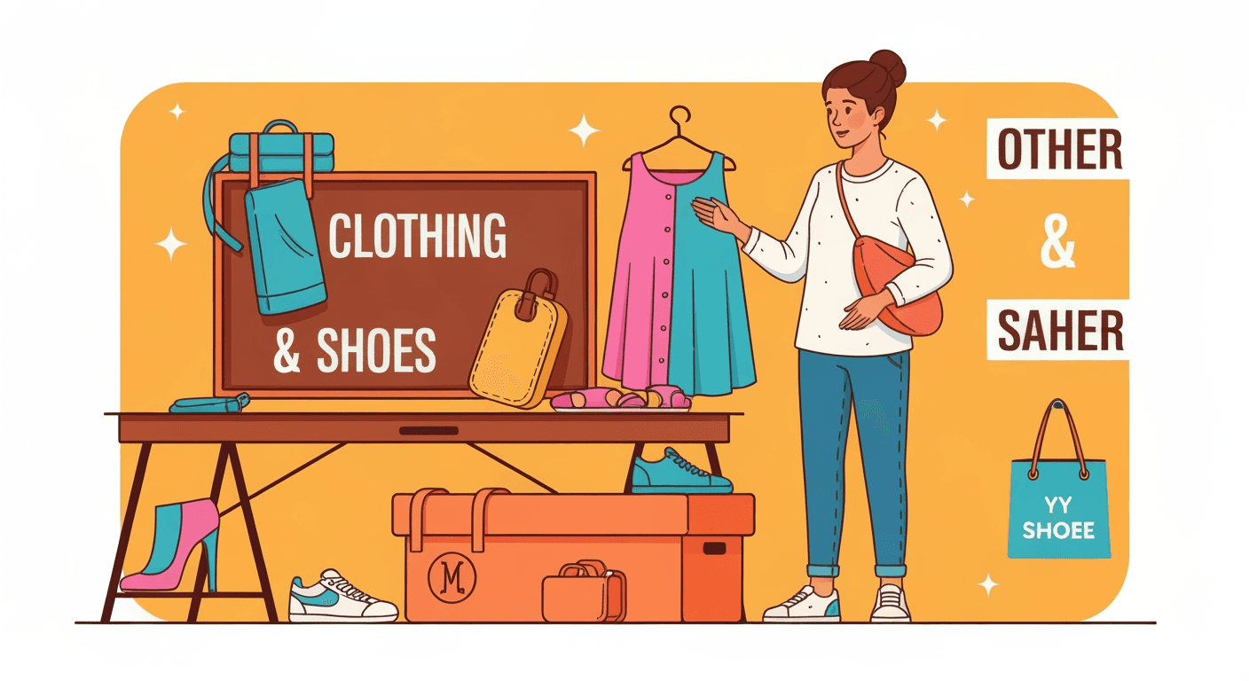 AI-generated illustration of a community sale