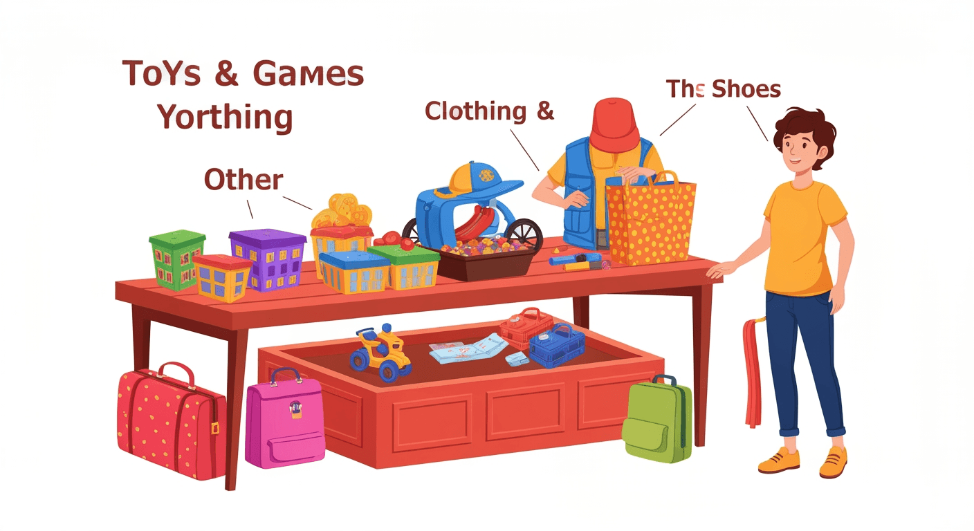 AI-generated illustration of a sale