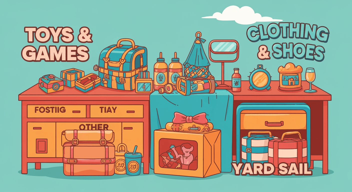 AI-generated illustration of a church sale