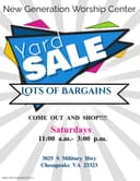 Yard Sale at 3025 South Military Highway