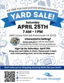 Yard Sale at 3500 Towne Point Road