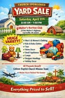 Church Sale at 27746 Walter's hughway